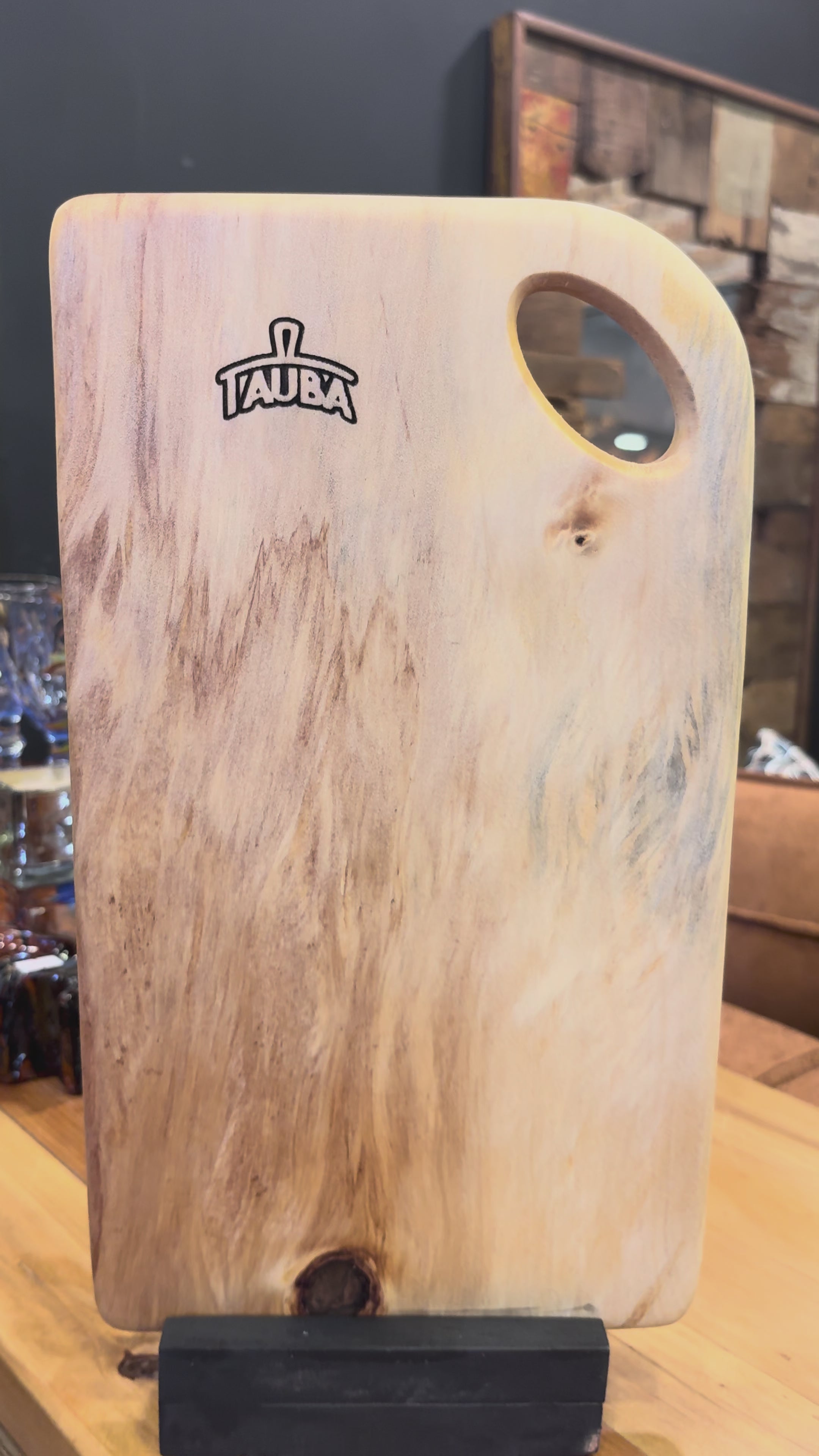 Tábua Tauba® 35x20 Dupla Face com Canaleta Resinada