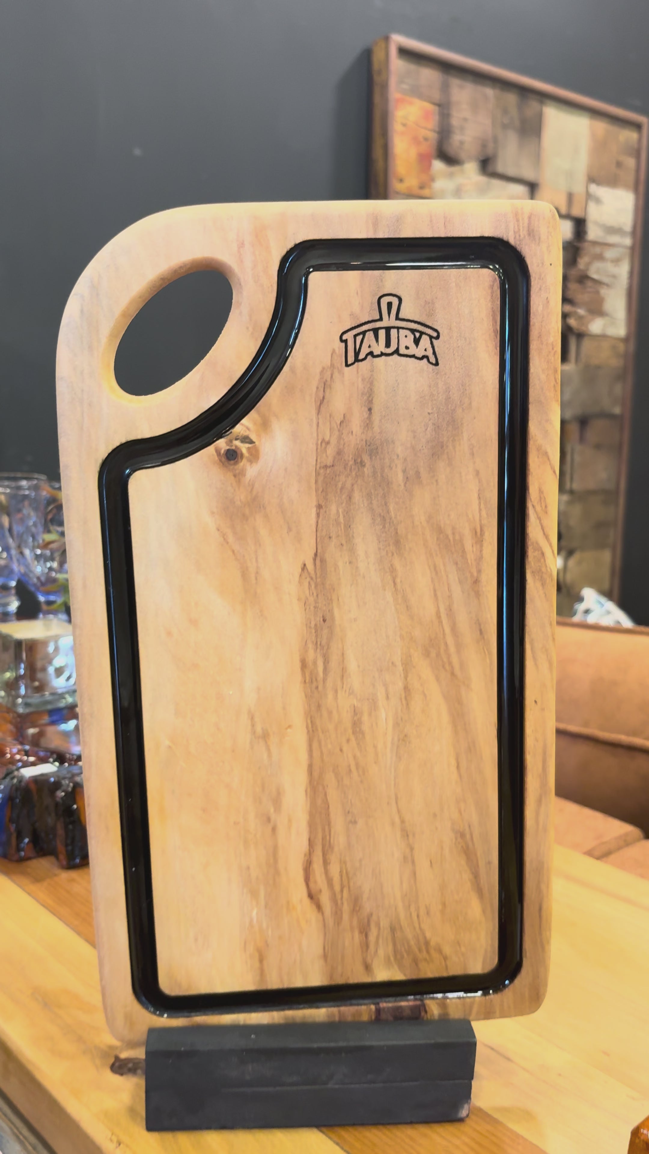 Tábua Tauba® 35x20 Dupla Face com Canaleta Resinada